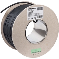 Coaxial cable 75Ohm black LCD115A+/100m