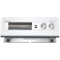 Tischanschlussfeld 6-fach 2xStr USB KIN 7430001162