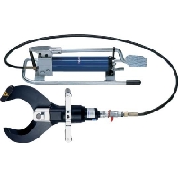 Hydraulic cutter head with foot pump AS105FHP