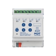 KNX Switch Actuator 4-fold, 4SU MDRC, 16 A, 230 V AC, C-load, 140 F, current measurement AMS-0416.03