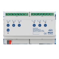 KNX Switch Actuator 6-fold, 8SU, MDRC, 16/20 A, 230 V AC, C-load, 200F, power measurement AZI-0616.03