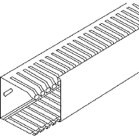 Slotted cable trunking system 25x25mm VKD2525