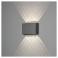 LED-Wandleuchte Chieri 4x2 anthrazit 7865-370