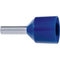 Cable end sleeve 2,5mm insulated AHK 2,5/8 BU