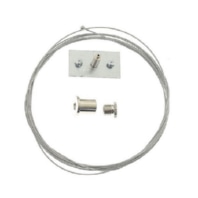 Suspension cable for luminaires