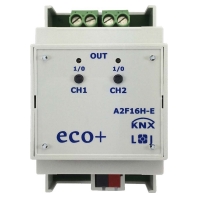 EIB, KNX switching actuator 2-ch, A2F16H-E