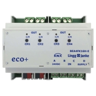Combined I/O device for home automation BEA4FK-Q 6TE