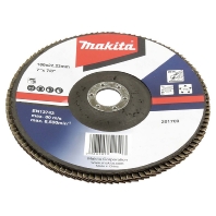 Fcherschleifscheibe 180mm A120 D-63541
