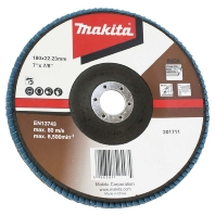 Fcherschleifscheibe 180mm Z60 D-63834
