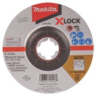 Schruppscheibe 125x6mm INOX E-00402