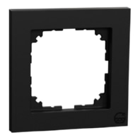 Frame 1-gang black MEG4010-3603