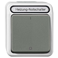 Heizungs-Notschalter lichtgrau MEG3643-8029