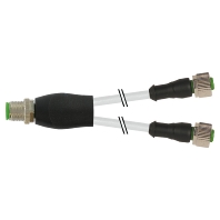 Steckverbinder YVertei.M12St/M12Bu0 7000-40701-2130100