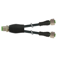 Steckverbinder YVerteilM12StM12Bu0� 7000-40701-6130030