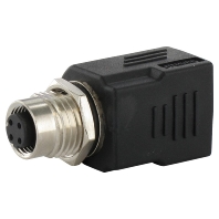 Steckverbinder M12 Bu. D-cod./RJ45 7000-44671-0000000