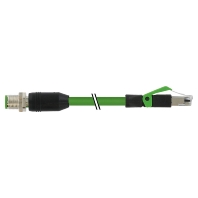 Steckverbinder M12 St. auf RJ4 7000-44711-7961000