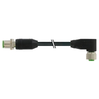 Steckverbinder M12 St0�M12Bu90�Akod 7000-48051-7170700