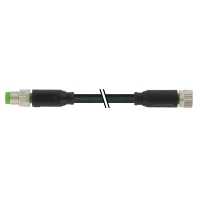 Sensor-actuator patch cord 2m M8 M8 7000-88001-6300200