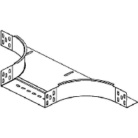 Add-on tee for cable tray (solid wall) RTA 60.200