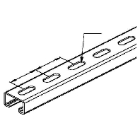 Ankerschiene 40x22, C-Profil 2986/100 E3L