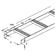 Kabelleiter KLM 60.303 F