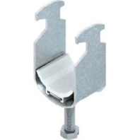 Hammerfu�-B�gelschelle f�r 2 Kabel BK18/2 AL