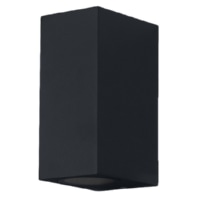 Wandleuchte GU10 schwarz ENDUR 4058075763647