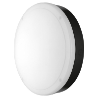 LED-Wand-/Deckenleuchte 4000K, schwarz SFBLKH30015W/4000KBK