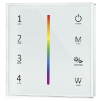 Control unit for lighting control LCRF TOUCHPANEL RGBW