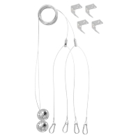 Mounting kit for luminaires PANEL 1200 SUSP KIT