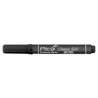 Permanent Marker 1-4mm, Rsp, schwarz 520/46