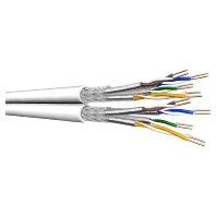 Ring 100m UChome SS26 Kat.7 wei dup 8P S/FTP AWG26 60060750-Dca Ri100