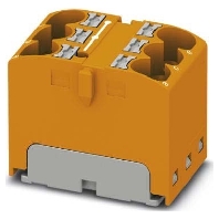 Verteilerblock 6p, 0,2-6qmm, orange PTFIX 6X4 OG