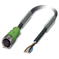 Sensor-Aktor-Kabel M12 gerade, 4p., 10m SAC-4P-10,0PVC/M12FS