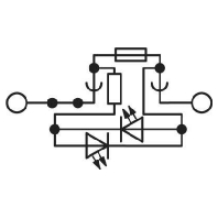 Sicherungsreihenklemme PT 6-FSI/C-LED 24