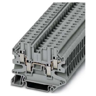 Vierleiter-Universalklemme 0,14-6qmm, B6,2mm gr UT 4-QUATTRO HV