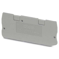 Abschlussdeckel L:70,1mm, B:2,2mm,gr D-PT 2,5-MTB
