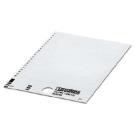 Klemmenmarkierung wei�, 104mm x3,8mm US-TML (104X3,8)