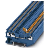 Messertrennklemme PT 1,5/S-TWIN-MT BU