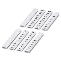 Zackband wei�, 3,5x5,2mm ZBF 3,5:UNBEDRUCKT
