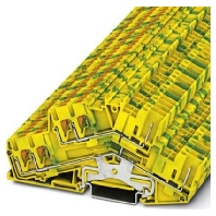 Doppelstockklemme 0,14qmm-4qmm gn-gelb PTTBS 2,5-TWIN/2P-PE