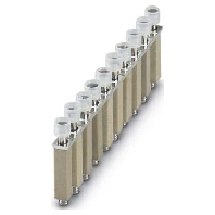 Feste Br�cke 10-polig, silber FB 10-9 ISO