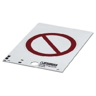 Warning/signing plate US-PML-P100 (D100)