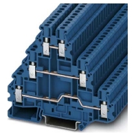 Feed-through terminal block 5,2mm 19A UT 2,5-3L BU