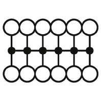 Verteilerblock PTFIX 12X1,5-G GY
