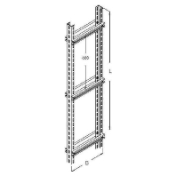 Vertical cable ladder 300x62mm STU 62-05-3F