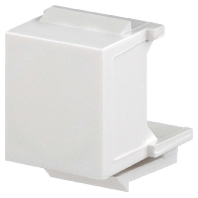 Dust shield for plug connections white KMK-BK rw