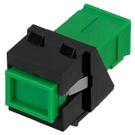 Fibre optic coupler SC KMK-SC OS2 APC gn sw