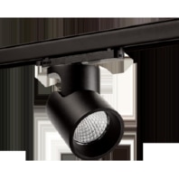 LED-Schienenstrahler 3-ph. 4000K, schwarz