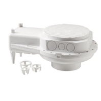 Recessed installation box for luminaire